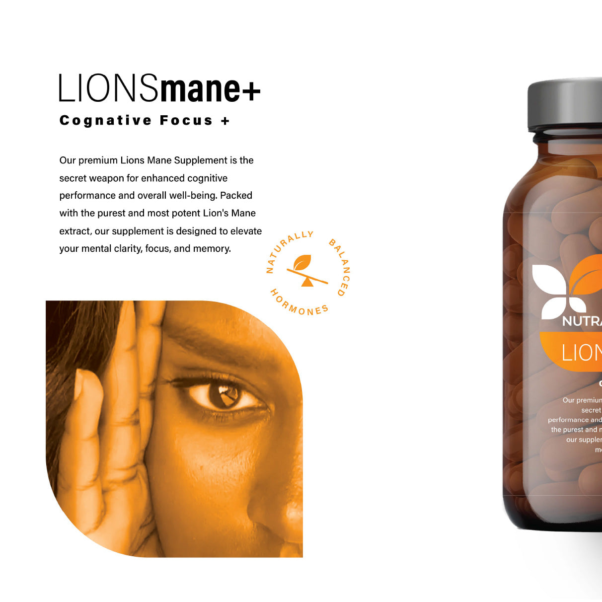 Lion's Mane PLUS with Cognizin (90)